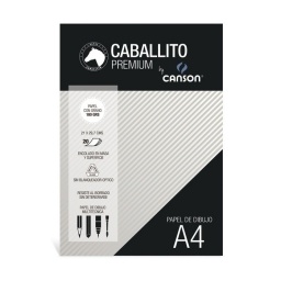 BLOCK DIBUJO CABALLITO CANSON 180GR. A4