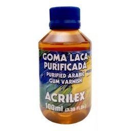 GOMA LACA PURIFICADA ACRILEX 100ML.